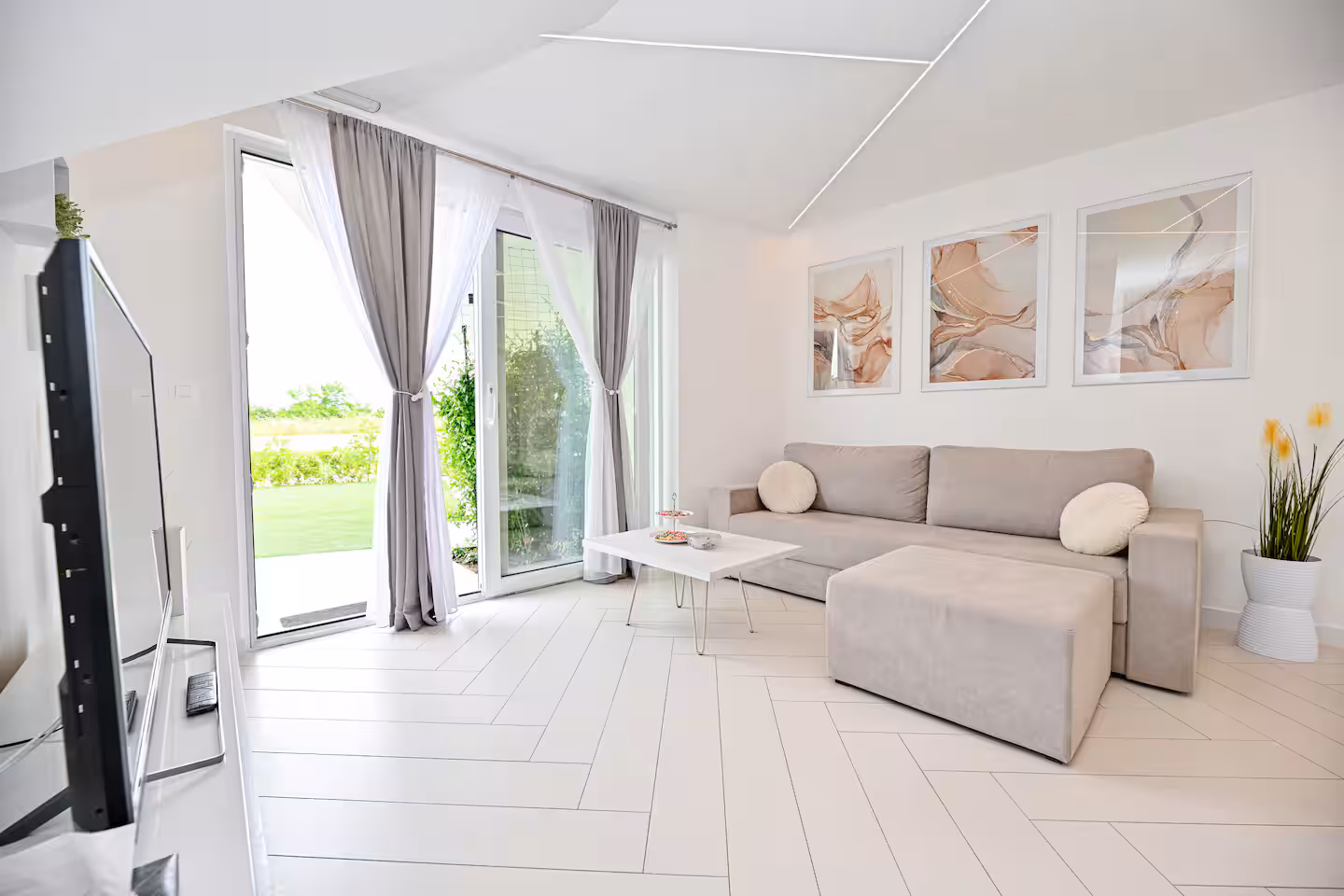 Diamond Apartment living room